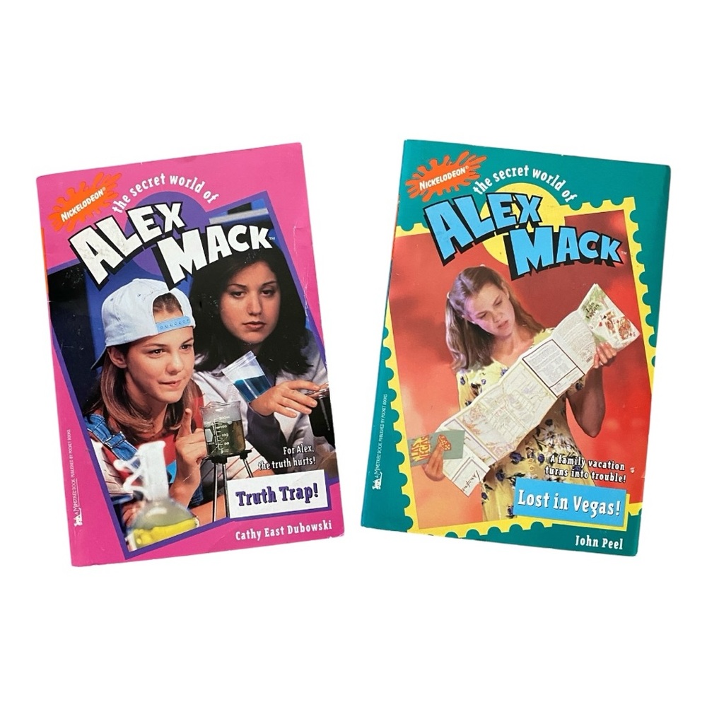 Alex Mack Kids Book Set of 2